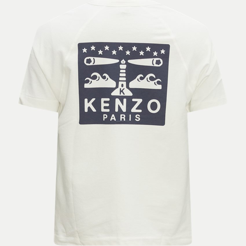 Kenzo T-shirts FD55TS4554SU OFF WHITE